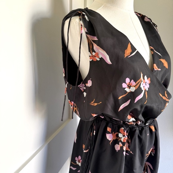 🦃 Joie‎ Keona Sleeveless Floral Romper Shorts - Picture 5 of 6